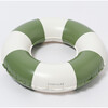 Mini Tube Pool Ring: Tides Out Olive Stripe - Pool Floats - 7 - thumbnail