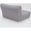 Luxe Floating Chair, Marine Stripe - Pool Floats - 4 - thumbnail