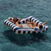 Luxe Twin Hammock Float: Le Weekend - Navy Stripe - Pool Floats - 6 - thumbnail