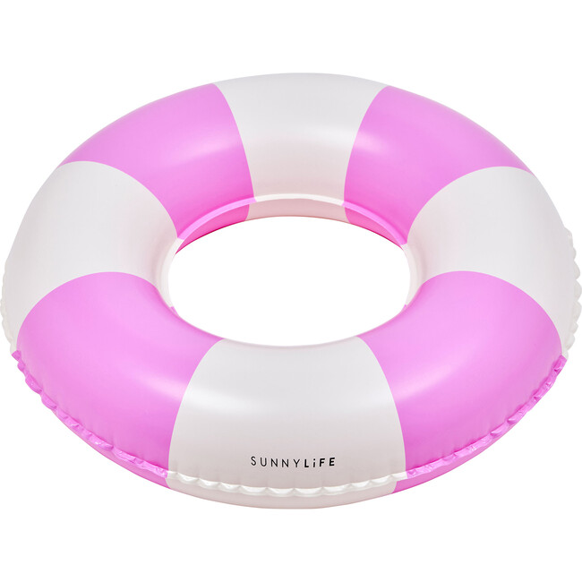 Mini Tube Pool Ring: Zest Magenta Stripe - Pool Floats - 7