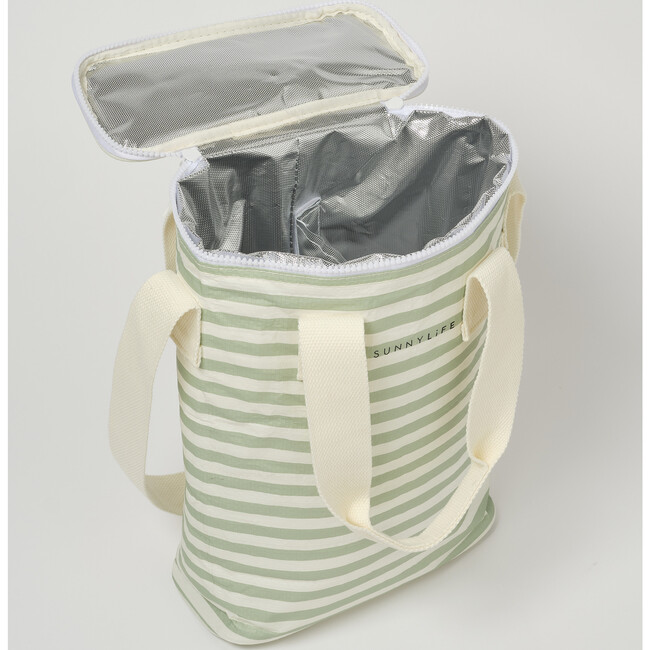 Light Cooler: Drinks Bag - Sea Sage Stripe - Bags - 3