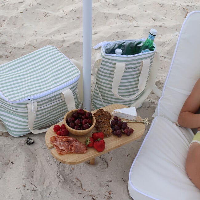 Light Cooler: Bag - Sea Sage Stripe