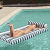 Luxe Lilo, Marine Stripe - Pool Floats - 6 - thumbnail