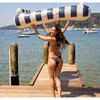 Luxe Twin Hammock Float: Le Weekend - Navy Stripe - Pool Floats - 7 - thumbnail