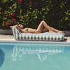 Luxe Lie-On Lounger, Seagrass Stripe - Pool Floats - 6 - thumbnail