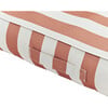 Luxe Lie-On Lounger, Tierra Clay Stripe - Pool Floats - 7 - thumbnail