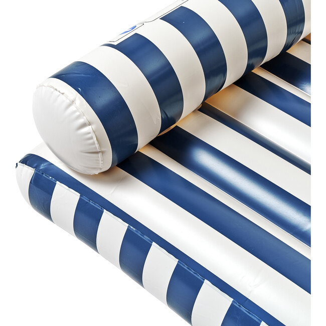 Luxe Lilo, Marine Stripe - Pool Floats - 8