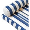 Luxe Lilo, Marine Stripe - Pool Floats - 8 - thumbnail