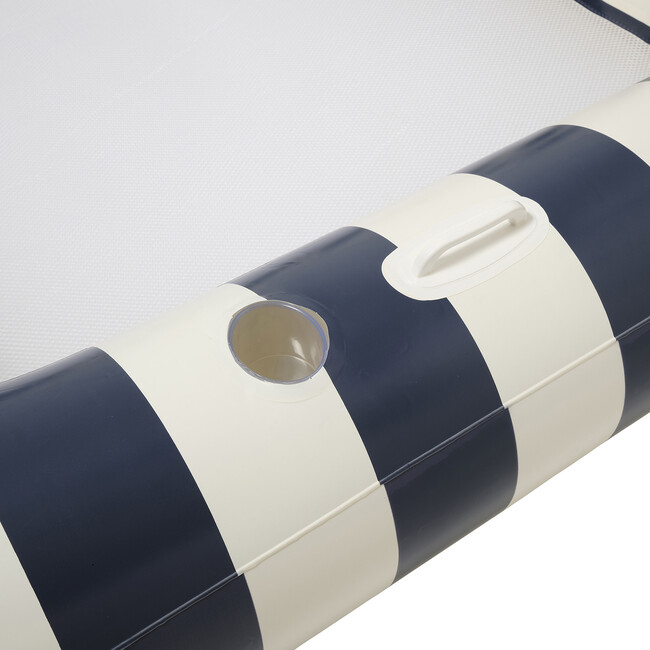 Luxe Twin Hammock Float: Le Weekend - Navy Stripe - Pool Floats - 9