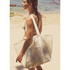 Mesh Beach Bag, Oyster Cream - Bags - 9