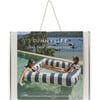 Luxe Twin Hammock Float: Le Weekend - Navy Stripe - Pool Floats - 11 - thumbnail