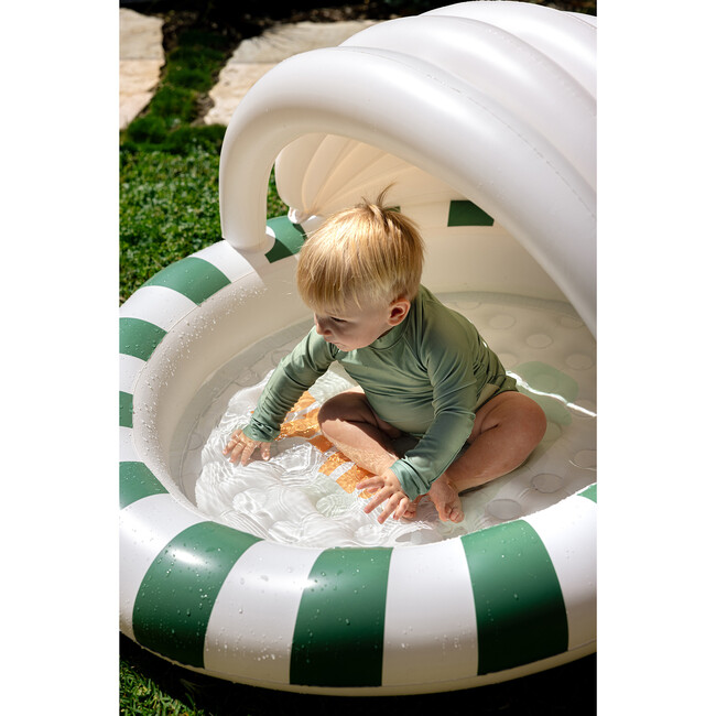 Kids Inflatable Pool: Eli the Elephant Grey