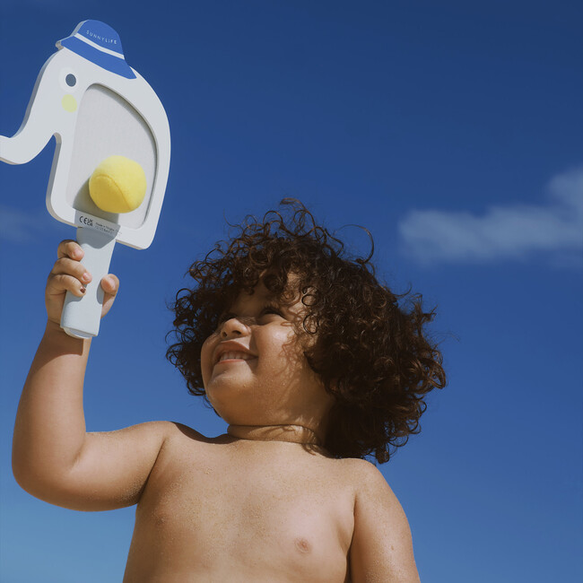 Kids Velcro Beach Bats: Eli the Elephant - Outdoor Games - 5