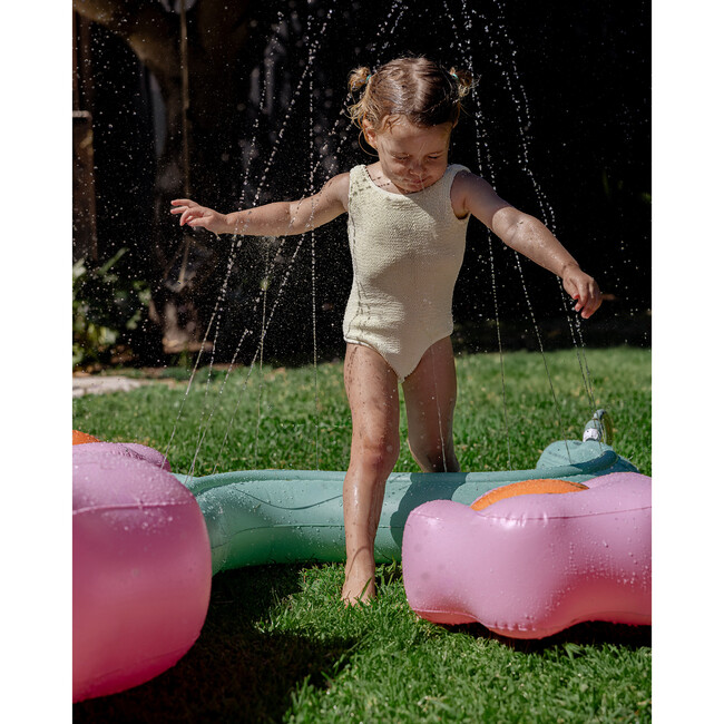 Inflatable Sprinkler: Poppy the Peach Flower