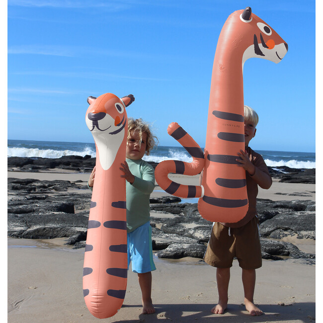 Kids Inflatable Noodle: Tino the Tiger Clay - 2pk - Pool Floats - 5