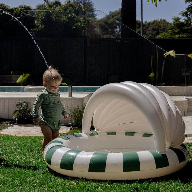 Kids Inflatable Pool: Eli the Elephant Grey - Water Toys - 4
