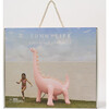 Inflatable Giant Sprinkler: Into the Wild - Pink Dino - Water Toys - 3