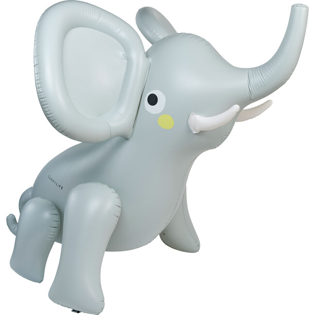 Inflatable Giant Sprinkler: Eli the Elephant Grey