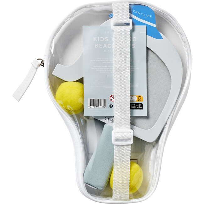 Kids Velcro Beach Bats: Eli the Elephant - Outdoor Games - 8