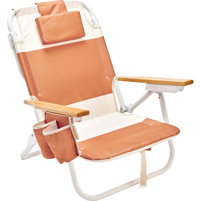 Deluxe Beach Chair, Tierra Clay Block