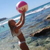 Inflatable Beach Ball: Zest Magenta - Outdoor Games - 2 - thumbnail