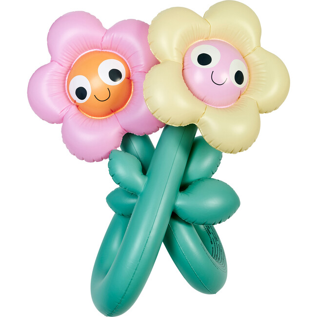 Kids Inflatable Noodle: Poppy the Peach Flowers - 2pk - Pool Floats - 10