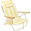 Deluxe Beach Chair, La Mer Limon Stripe - Accent Seating - 1 - thumbnail