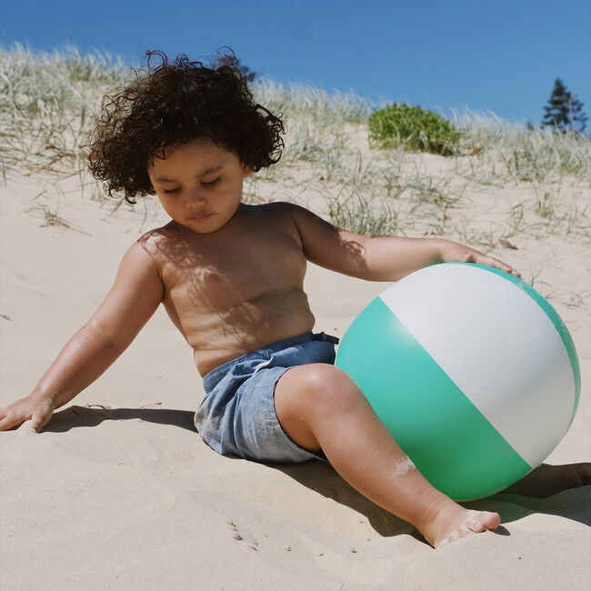 Inflatable Beach Ball: Zest Neon Green - Outdoor Games - 4