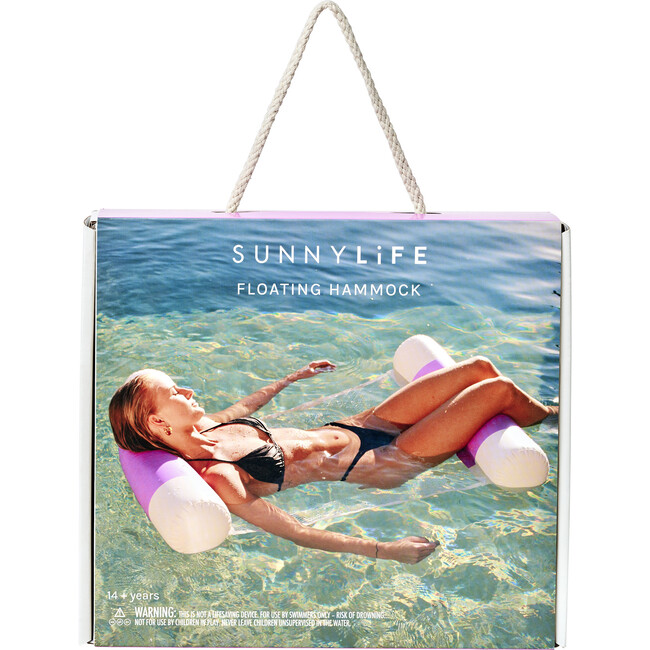 Floating Hammock, Zest Magenta - Pool Floats - 3