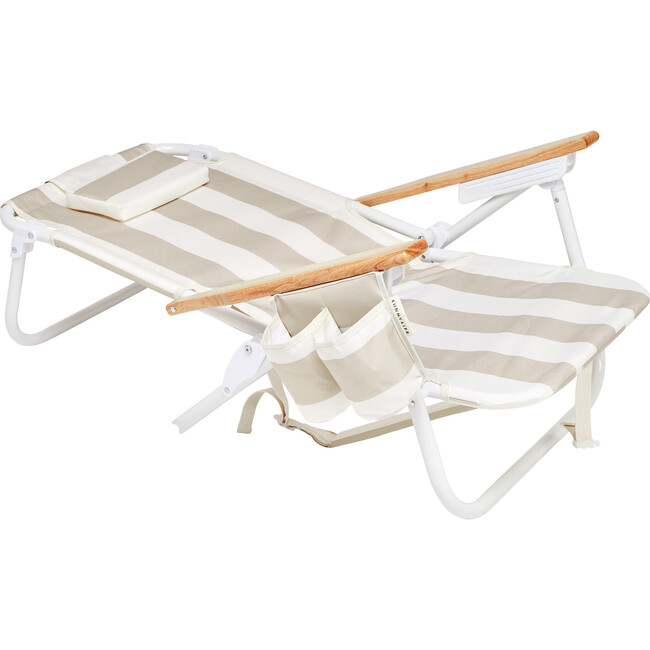 Deluxe Beach Chair, Oyster Stripe - Accent Seating - 3