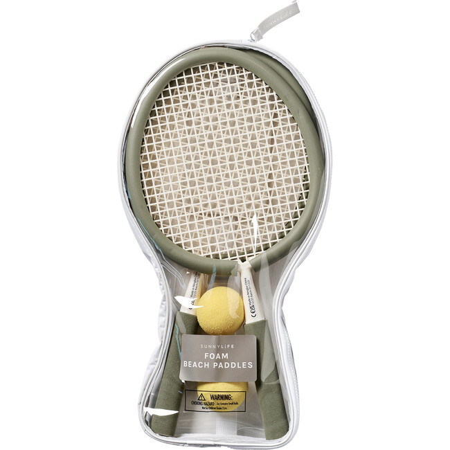 Foam Beach Paddles: Seagrass Sage - Outdoor Games - 6