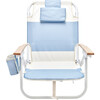 Deluxe Beach Chair, La Mer Med Blue Block - Accent Seating - 4