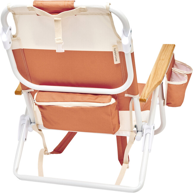 Deluxe Beach Chair, Tierra Clay Block - Accent Seating - 5