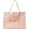 Carryall Beach Bag, Tierra Clay Stripe - Bags - 1 - thumbnail