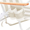 Deluxe Beach Chair, Oyster Stripe - Accent Seating - 6