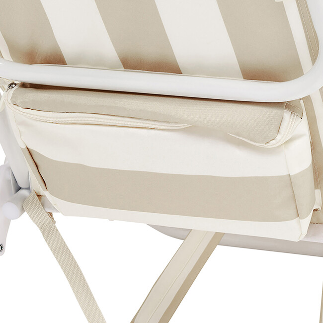 Deluxe Beach Chair, Oyster Stripe - Accent Seating - 7