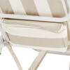 Deluxe Beach Chair, Oyster Stripe - Accent Seating - 7
