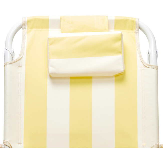 Deluxe Beach Chair, La Mer Limon Stripe - Accent Seating - 7