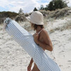 Beach Cabana, Sea Sage Stripe - Umbrellas - 4