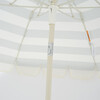 Compact Beach Umbrella, Sea Sage Stripe - Umbrellas - 8