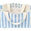 Carryall Beach Bag, La Mer Med Blue Stripe - Bags - 6