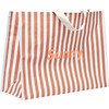Carryall Beach Bag, Tierra Clay Stripe - Bags - 5