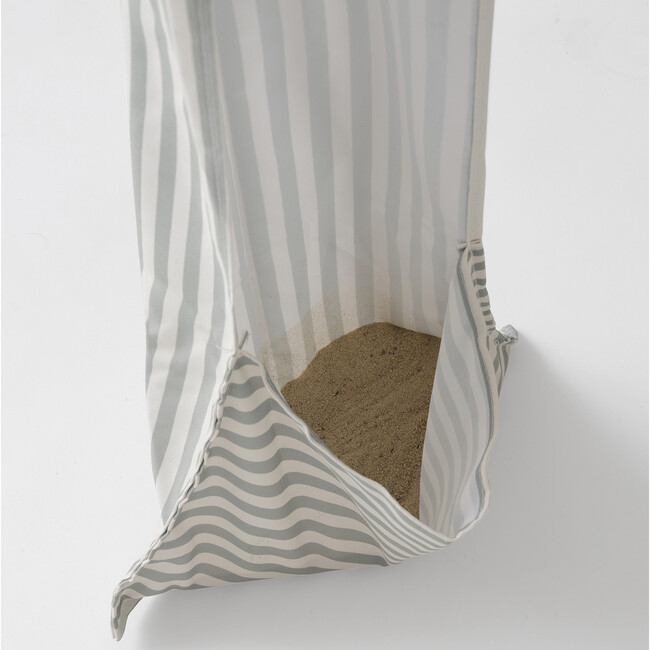 Beach Cabana, Sea Sage Stripe - Umbrellas - 6