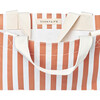 Carryall Beach Bag, Tierra Clay Stripe - Bags - 6