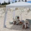 Beach Cabana, Sea Sage Stripe - Umbrellas - 11