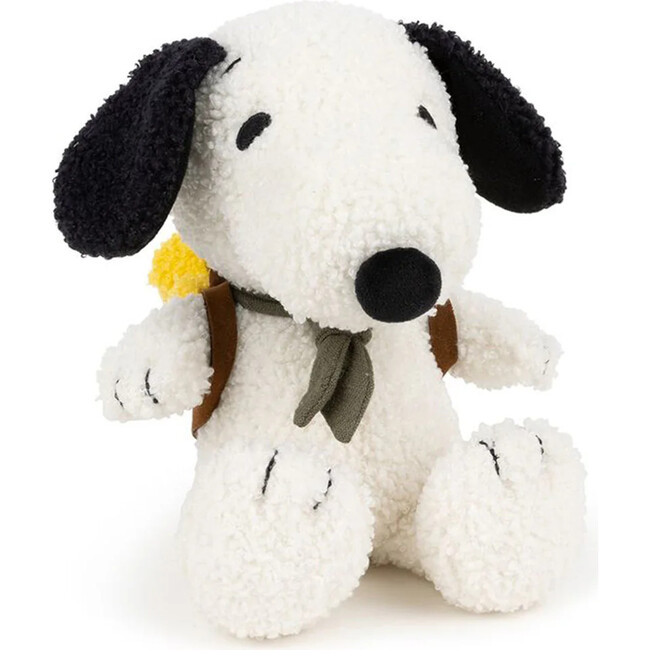 Plush Peanuts Snoopy with Woodstock in Backpack 8"