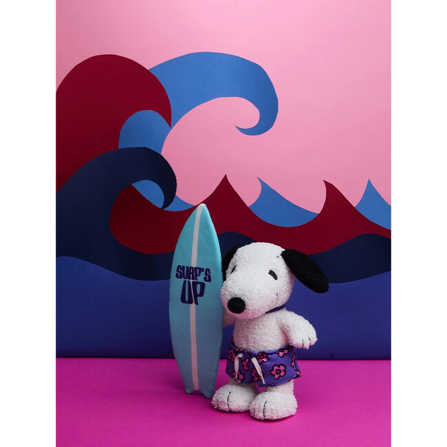 Plush Peanuts Snoopy Surf Dog 8.5"