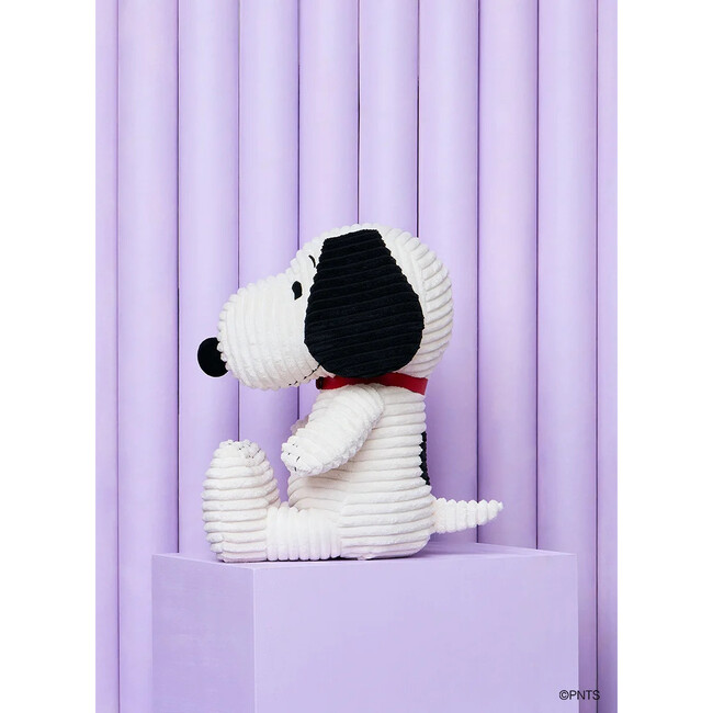 Plush Peanuts Snoopy Corduroy Cream 16"