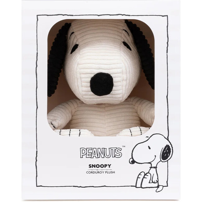 Plush Peanuts Snoopy Corduroy Cream in Giftbox 11" - Plush - 3
