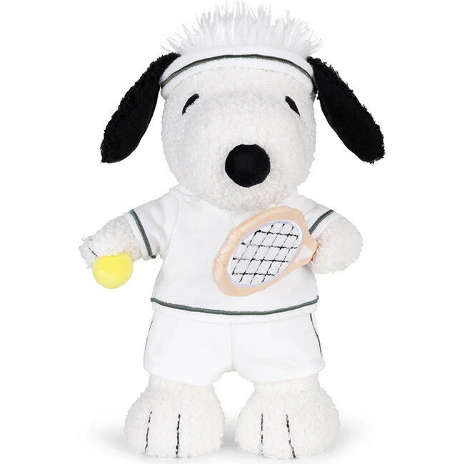Plush Peanuts Snoopy Tennis, White 8.5" - Plush - 3